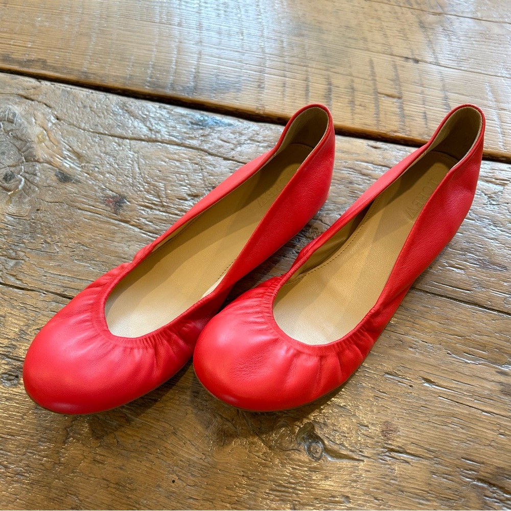 J. CREW Soft Leather Ballet Flats